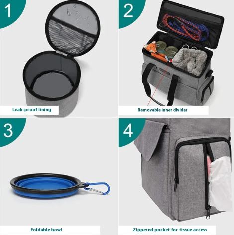Pet Travel Organizer Bag