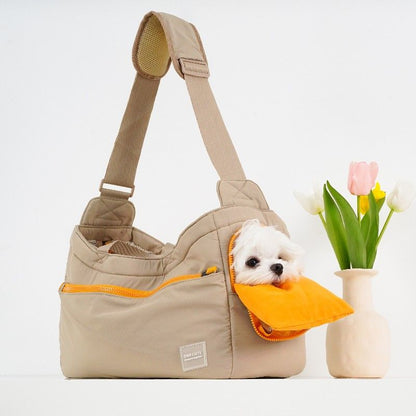 Korean Style Portable Pet Carrier Bag for Cats and Dogs